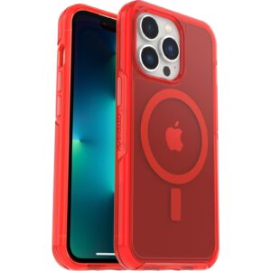 OtterBox Symmetry+ Clear MagSafe Apple iPhone 13 Pro Case In The Red - (77-83642)