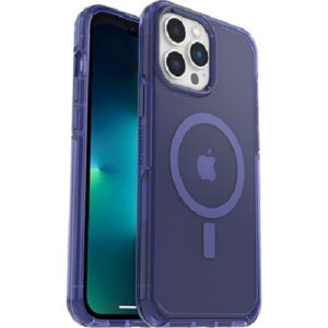 OtterBox Symmetry+ Clear MagSafe Apple iPhone 13 Pro Max / iPhone 12 Pro Max Case Feelin Blue - (77-83664)