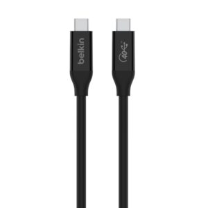 Belkin USB4 USB-C to USB-C  Cable (0.8M/2.6ft) - (INZ001BT0.8MBK)