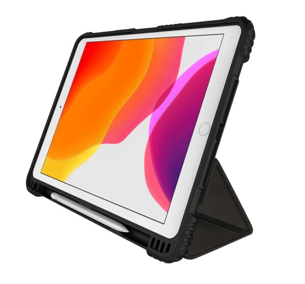 Cygnett WorkMate Evolution Apple iPad (10.2") (9th/8th/7th Gen) Protective Case - Black/Charcoal (CY3076CPWOR)