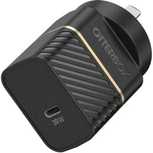 OtterBox 30W USB-C Fast GaN PD Wall Charger - Black (78-80485)