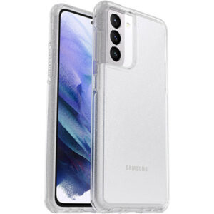 OtterBox Symmetry Clear Samsung Galaxy S21 5G (6.2") Case Stardust (Clear Glitter) - (77-81761)