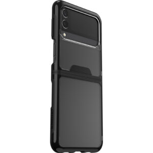 OtterBox Symmetry Flex Samsung Galaxy Z Flip3 5G (6.7") Case Black Crystal (Clear/Black) - (77-84199)