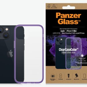 PanzerGlass Apple iPhone 13 Mini ClearCase - Grape Limited Edition(0327)