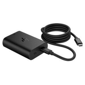 HP 65W GaN USB-C Charger Laptop Travel AC Power Adapter for ProBook 440/450 EliteBook X360/630/640/650/830/840/860 Lightweight 85g w AC Cord