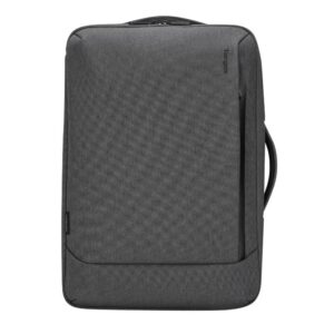 Targus 15.6" Cypress Convertible Backpack Grey - Made with 21 Recycled Plastic Bottles - Fits 13" 13.3" 14" 15.6" Laptops/Notebooks/Tablets