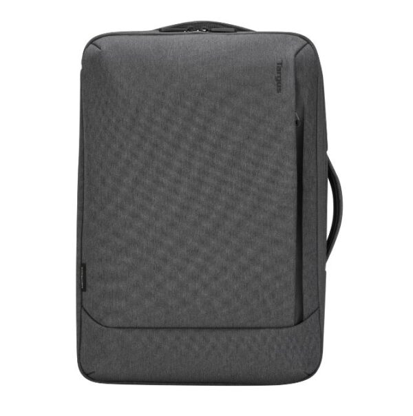 Targus 15.6" Cypress Convertible Backpack Grey - Made with 21 Recycled Plastic Bottles - Fits 13" 13.3" 14" 15.6" Laptops/Notebooks/Tablets