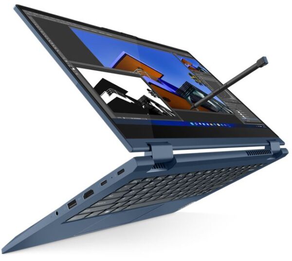 LENOVO ThinkBook 14S Yoga G3 14" FHD TOUCH Intel i5-1335U 8GB 256GB SSD Windows 11 PRO Iris Xe Graphics WIFI6E Fingerprint Pen Flip 1YR OS 1.5kg