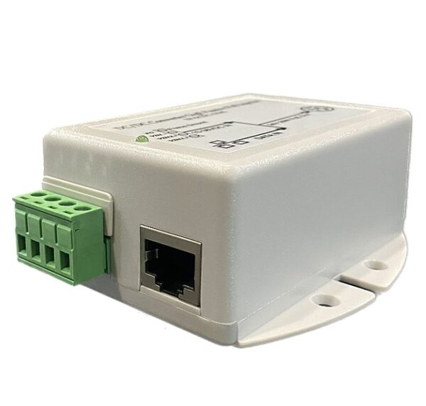 Tycon Power 9-36VDC IN. 48V 17W Gigabit 802.3af PoE OUT. DC to DC Converter and PoE Injector