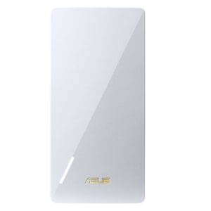 AX3000 Dual-band WiFi 6 (802.11ax) Range Extender/ AiMesh Extender for seamless mesh WiFi; works with nearly any WiFi router