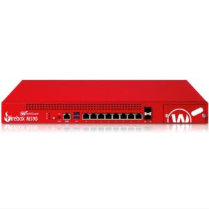 WatchGuard Firebox M590 with 1-yr Basic Security Suite.