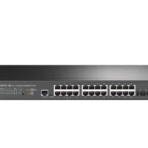 TP-Link TL-SG3428XPP-M2 JetStream 24-Port 2.5GBASE-T and 4-Port 10GE SFP+ L2+ Managed Switch with 16-Port PoE+  8-Port PoE++ by Omada SDN