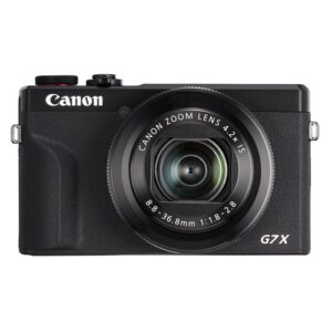 PowerShot Compact Camera 20.1 MP 1.0 Stacked CMOS Sensor 3 Touch Panel LCD 4K Bluetooth & Wi-Fi