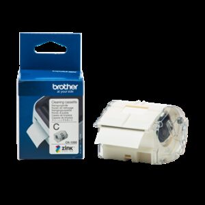 This genuine Brother CK-1000 print head cleaning cassette ensures your full colour labels are printed at their optimum quality. 50mm in width