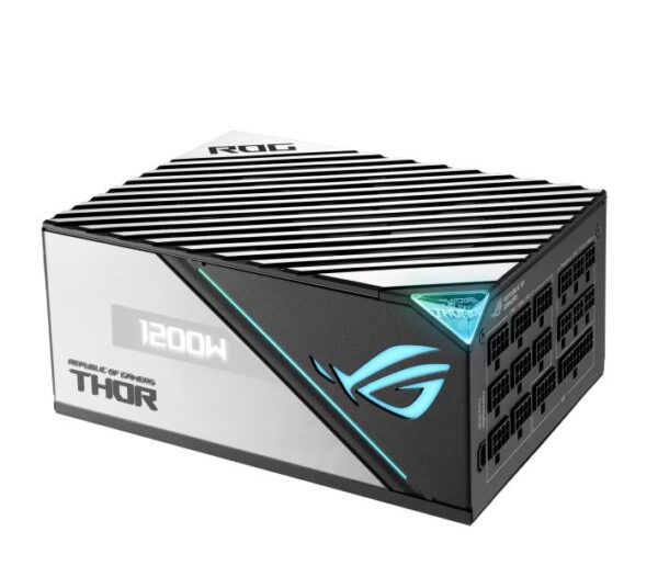 ROG Thor 1200W Platinum II is the quietest PSU in its class.