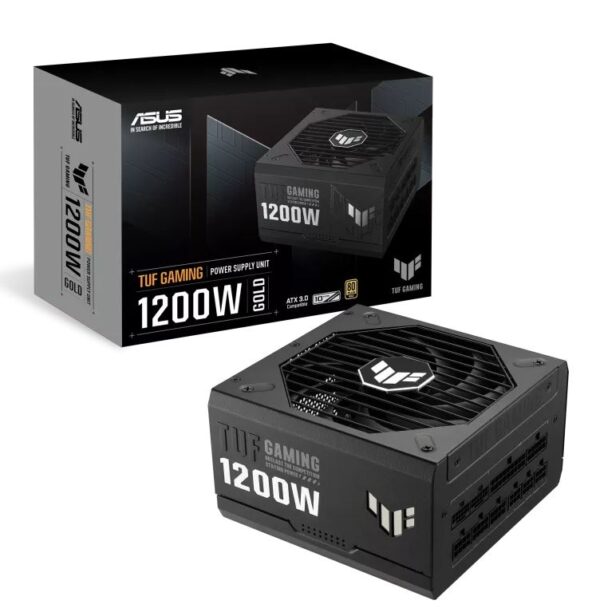 The TUF Gaming 1200W Gold is an efficient