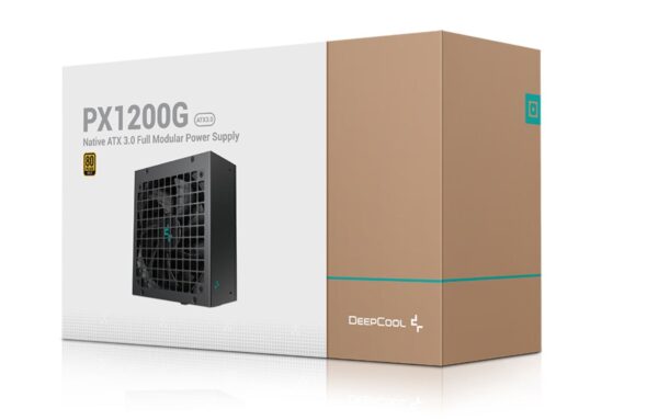 PX1200GThe DeepCool PX1200G is a newly designed power supply that meets the latest ATX 3.0 standard. With a dedicated 12VHPWR
