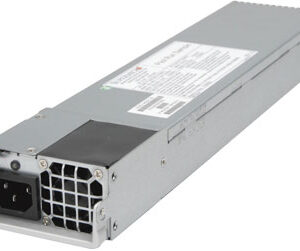 The Supermicro PWS-721P-1R is an 80 Plus Gold level redundant power supply capable of supplying 720W output power at 90% efficiency. Enjoy the simplicity of active power factor correction (PFC) and automatically correct AC input for a full range of voltages. Features a card edge connector for connection with the backplane of compatible Supermicro 1U systems. This power supply is designed to not only provide you reliable power to your Supermicro server but also protects it from over voltage