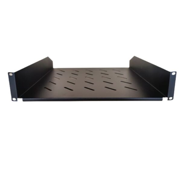 LDR Cantilever 2RU 300mm Deep Fixed Shelf Suitable with 19' 600mm Deep Cabinet only (compatible with Ubiquiti ES/US-8-150W)