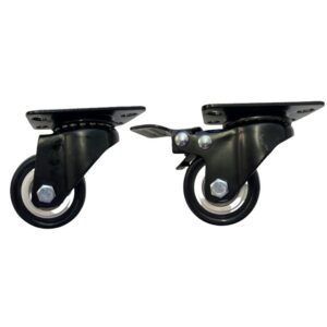 LDR 2" PP Rack Wheels Without Brakes