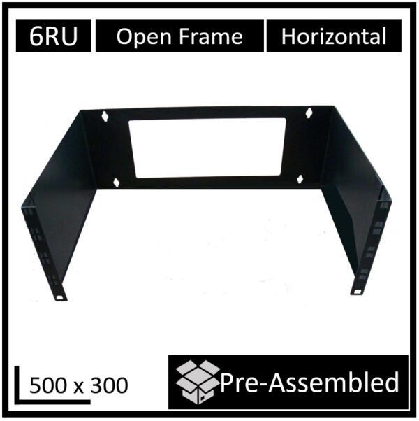 Get your network equipment organised with a LDR wall-mount open-frame rack. The simplest way to mount network equipment