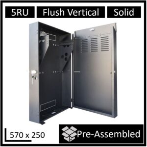 The LDR 5U Vertical Wall Mount Cabinet is designed to save you space. Perfect for small network equipment and limited space networking environments