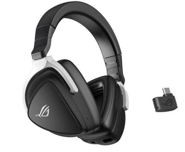 Lightweight wireless gaming headset with 2.4 GHz and Bluetooth connectivity
