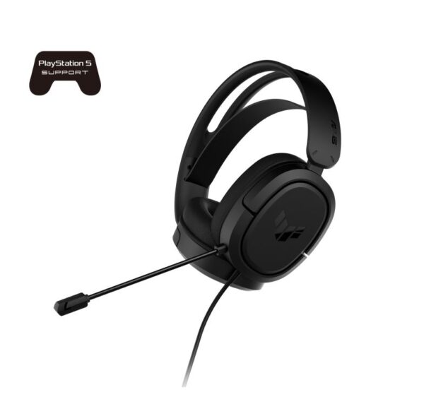 TUF Gaming H1 headset features 7.1 surround sound with deep bass