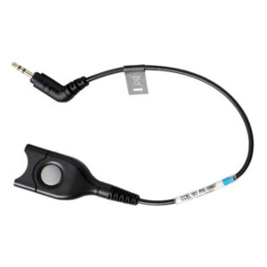 Sennheiser Dect / GSM cable. EasyDisconnect with 20 cm cable to 2.5mm 3-pole jack. For using a SC 230