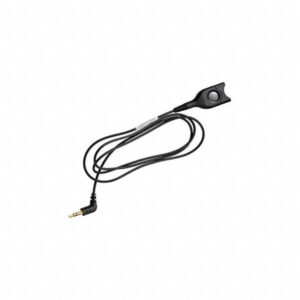 Sennheiser Dect/ GSM cable. EasyDisconnect with 100cm cable to 3.5mm 3-pole jack without microphone attenuator.