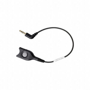 Sennheiser Dect/ GSM cable. EasyDisconnect with 20 cm cable to 3.5mm 3-pole jack without microphone attenuator.