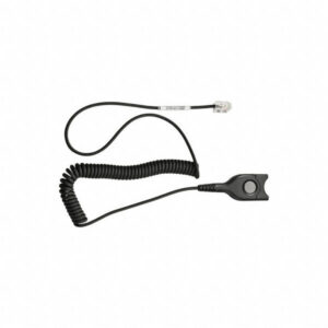 Sennheiser Standard headset connection cable with standard microphone sensitivity. EasyDisconnect to Modular Plug RJ 9