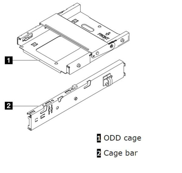 ThinkSystem ST50 V2 Slim ODD Cage Kit
