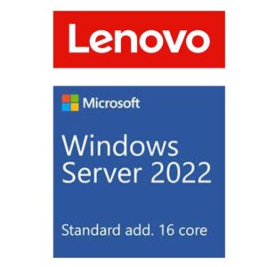 LENOVO Windows Server 2022 Standard Additional License (16 core) (No Media/Key) (Reseller POS Only)