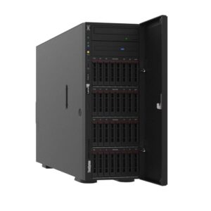 The Lenovo ThinkSystem ST650 V2 is a scalable 4U tower server that features two powerful third-generation Intel® Xeon® Scalable processors. It delivers outstanding performance and memory capacity for large database and virtual machine deployments