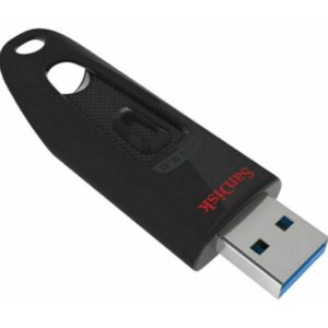SanDisk Ultra 16GB USB3.0 Flash Drive ~130MB/s Memory Stick Thumb Key Lightweight SecureAccess Password-Protected Retail 5y