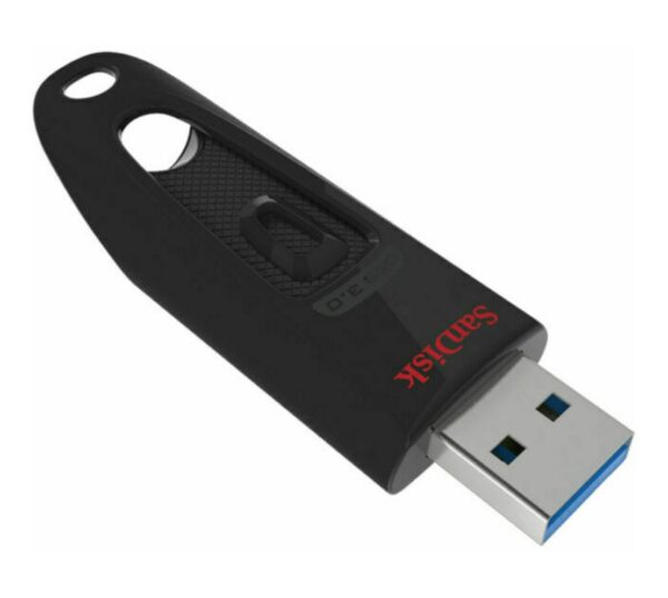 SanDisk Ultra 16GB USB3.0 Flash Drive ~130MB/s Memory Stick Thumb Key Lightweight SecureAccess Password-Protected Retail 5y