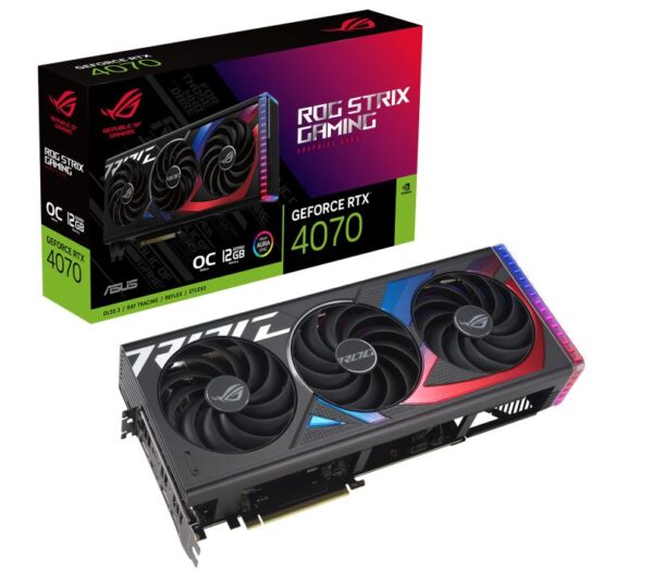 ROG Strix GeForce RTX™ 4070 12GB GDDR6X OC Edition
