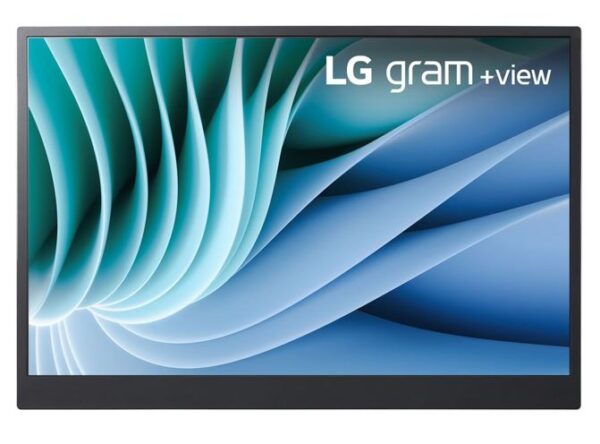 LG 16” Gram + View Portable WQXGA 16:10 2560x1600 Anti-glare IPS 350cd/㎡ 2xUSB-C (Power Delivery