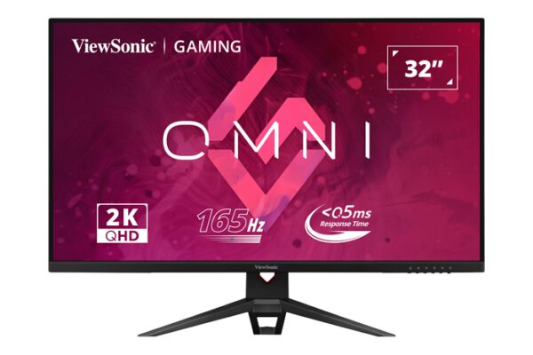 Experience immersive entertainment with the ViewSonic OMNI VX3219-2K-PRO-2 gaming monitor. Its high 165Hz refresh rate guarantees ultra-smooth animations
