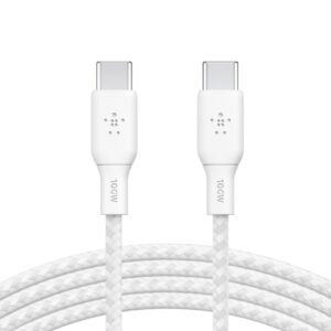 Belkin BoostCharge USB-C to USB-C Cable 100W - White (CAB014bt2MWH2PK)