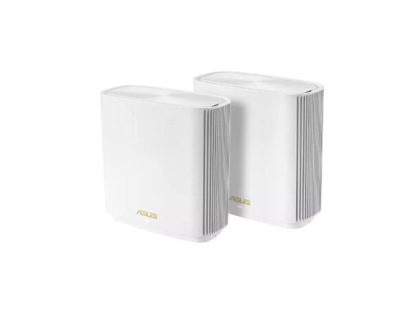 ASUS ZENWIFI XT8 AX6600 v2 Wifi 6 Tri-Band Whole-Home MeshRouters White Colour (2 Pack)