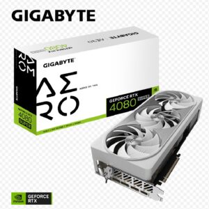 Gigabyte GeForce RTX™ 4080 SUPER AERO OC 16G GDDR6X Video Card 2520 MHz PCIE4.0x16 DP1.4a *3 HDMI 2.1 *1