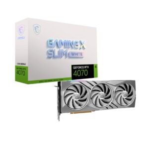 GeForce RTX™ 4070 GAMING SLIM WHITE 12G
