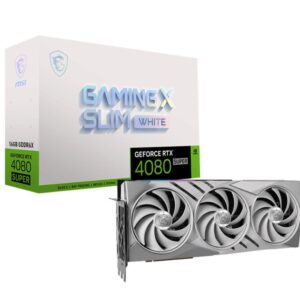 MSI GeForce RTX 4080 SUPER 16G GAMING X SLIM WHITE  Video Card  2610MHz Boost Clock