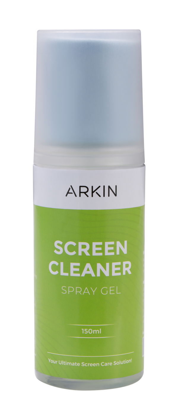 Arkin Screen Cleaning Kit 150ml Microfiber Cloth Included