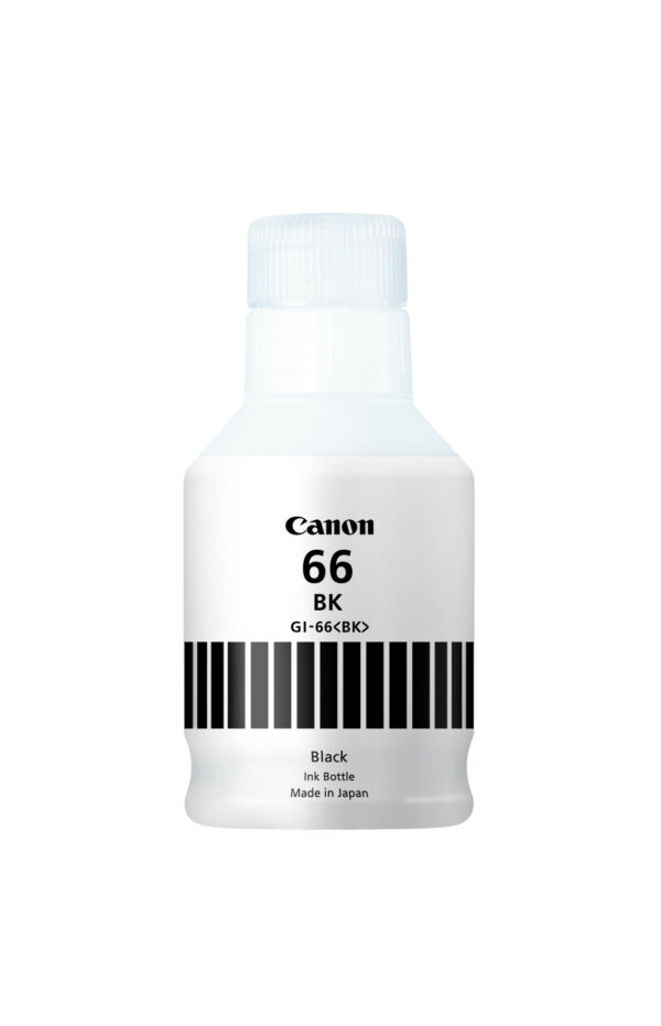 CANON GI-66 BLACK INK BOTTLE FOR GX6060 / GX7060 - 6K PAGE YIELD