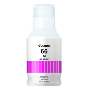CANON GI-66 MAGENTA INK BOTTLE FOR GX6060 / GX7060 - 14K PAGE YIELD