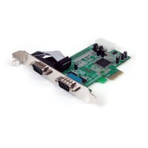 PEX2S553 Serial Adapter - Low-profile Plug-in Card - PCI Express - PC
