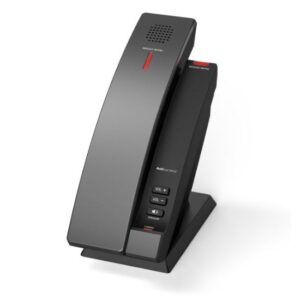 Modern DECT over IP terminal. Cordless design for the highest possible freedom of movement.
